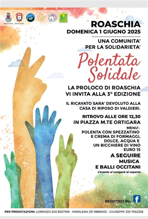 UNA COMUNITA' PER LA SOLIDARIETA' - III^ EDIZIONE